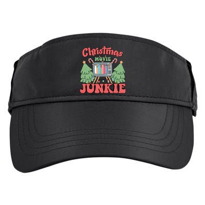 Christmas Movie Junkie Adult Drive Performance Visor