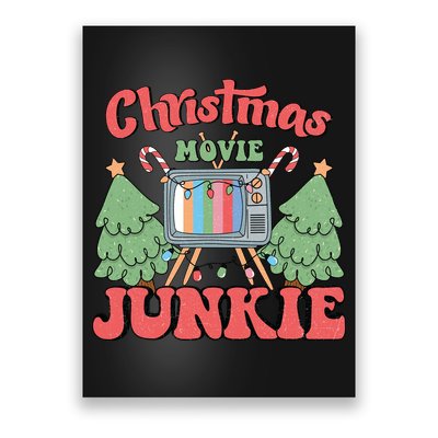 Christmas Movie Junkie Poster