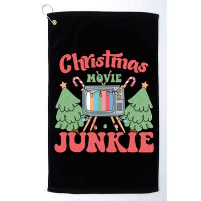 Christmas Movie Junkie Platinum Collection Golf Towel