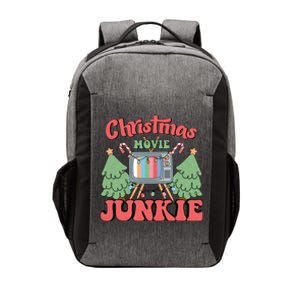 Christmas Movie Junkie Vector Backpack