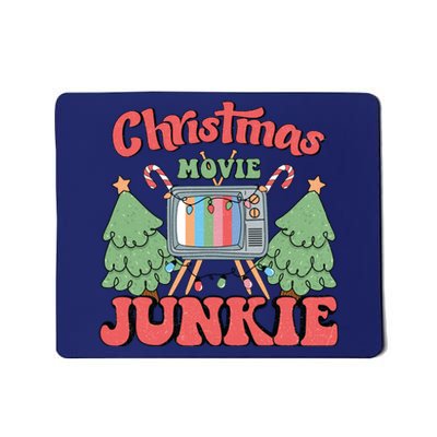 Christmas Movie Junkie Mousepad