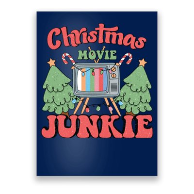 Christmas Movie Junkie Poster