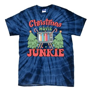 Christmas Movie Junkie Tie-Dye T-Shirt