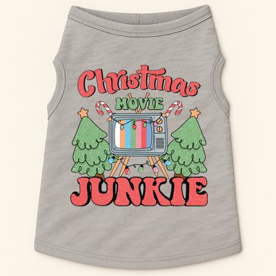 Christmas Movie Junkie Doggie Tank
