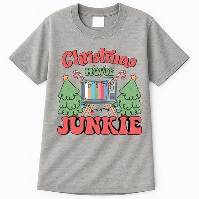 Christmas Movie Junkie Tall T-Shirt