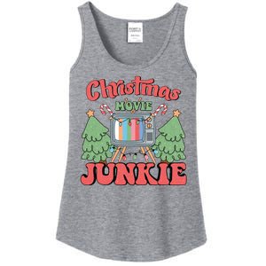 Christmas Movie Junkie Ladies Essential Tank