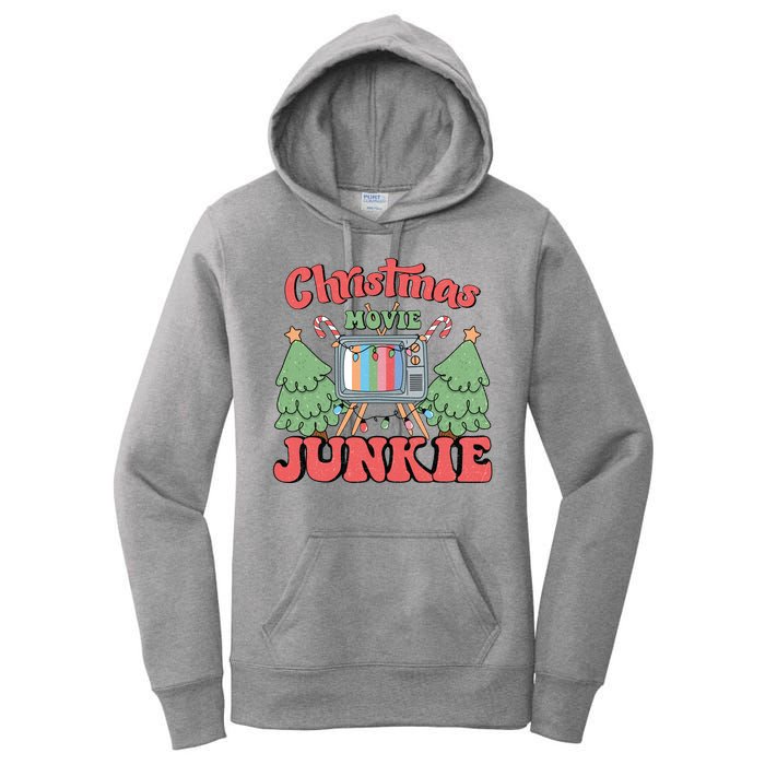 Christmas Movie Junkie Women's Pullover Hoodie