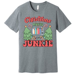 Christmas Movie Junkie Premium T-Shirt