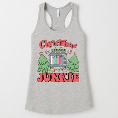 Christmas Movie Junkie Womens Tank Top