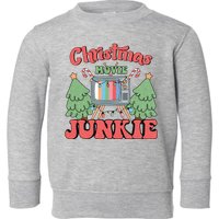 Christmas Movie Junkie Toddler Sweatshirt