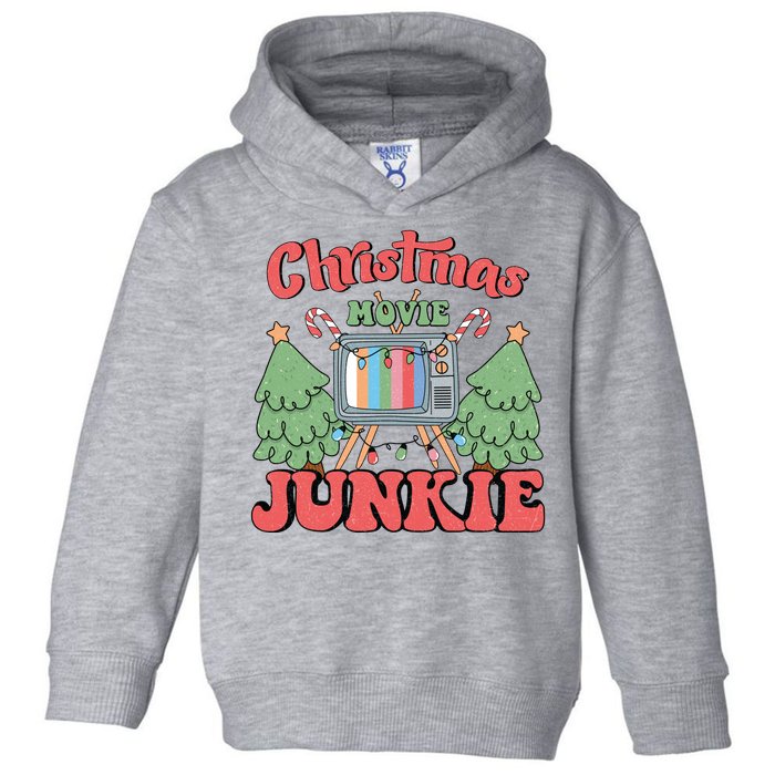 Christmas Movie Junkie Toddler Hoodie