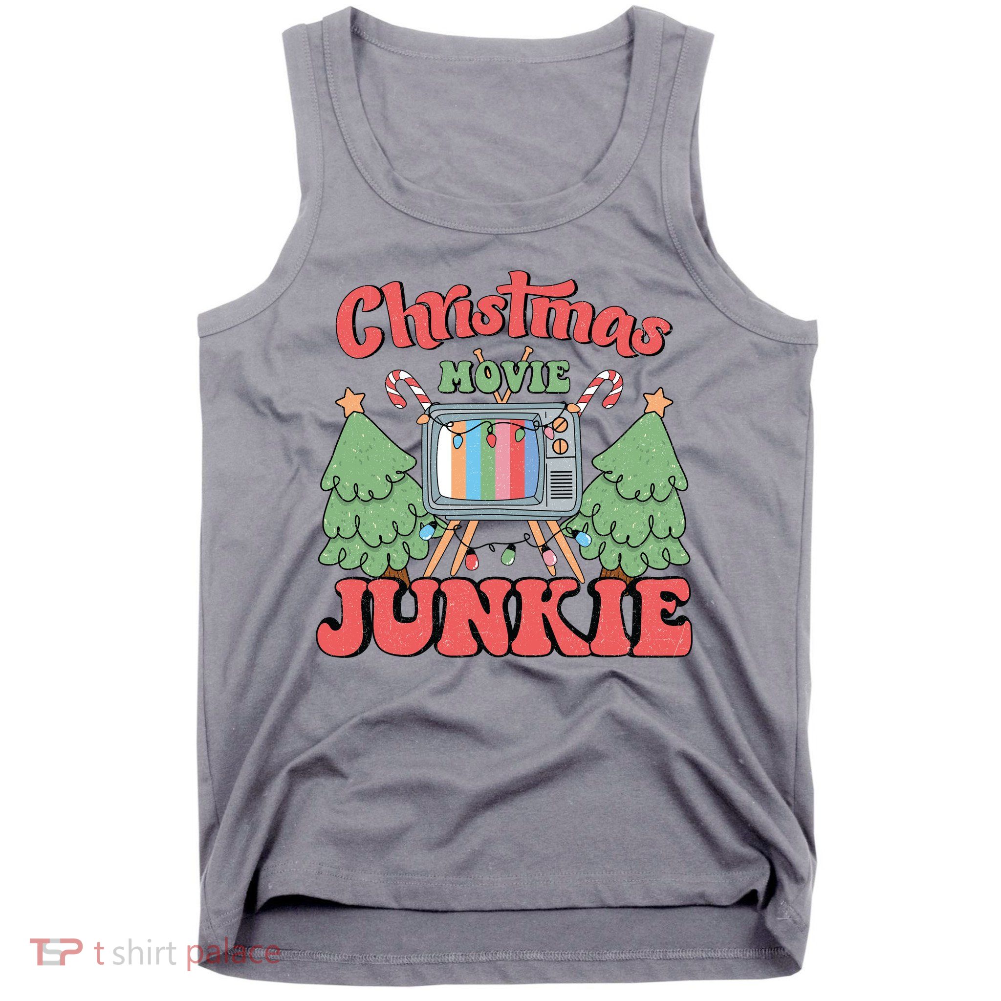 Christmas Movie Junkie Tank Top
