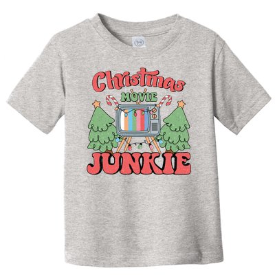 Christmas Movie Junkie Toddler T-Shirt