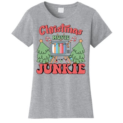 Christmas Movie Junkie Women's T-Shirt