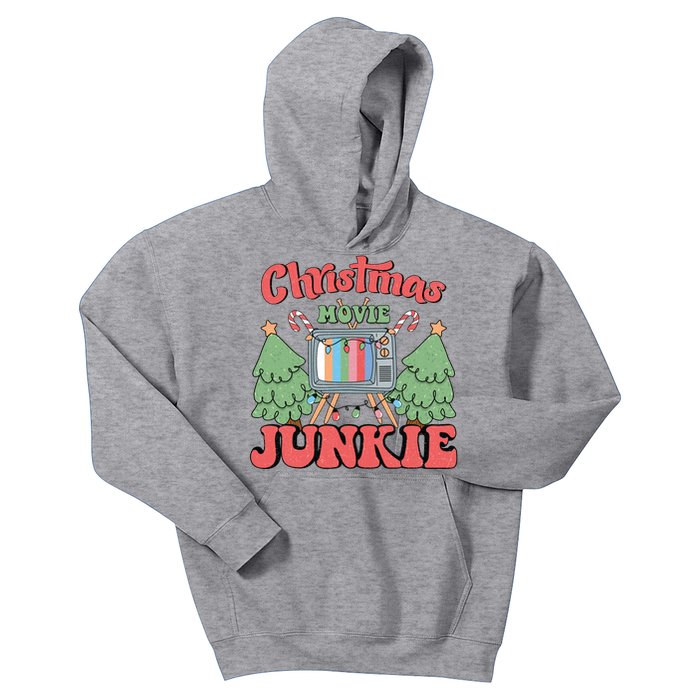 Christmas Movie Junkie Kids Hoodie