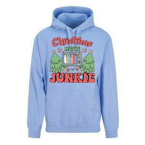 Christmas Movie Junkie Unisex Surf Hoodie