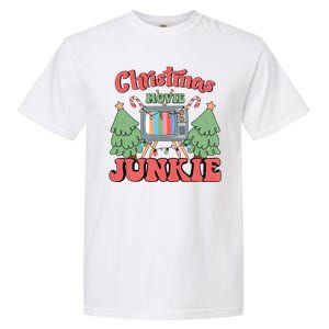 Christmas Movie Junkie Garment-Dyed Heavyweight T-Shirt