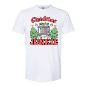 Christmas Movie Junkie Softstyle CVC T-Shirt