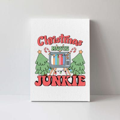 Christmas Movie Junkie Canvas