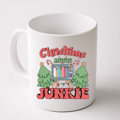 Christmas Movie Junkie Coffee Mug