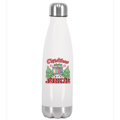 Christmas Movie Junkie Stainless Steel Insulated Water Bottle