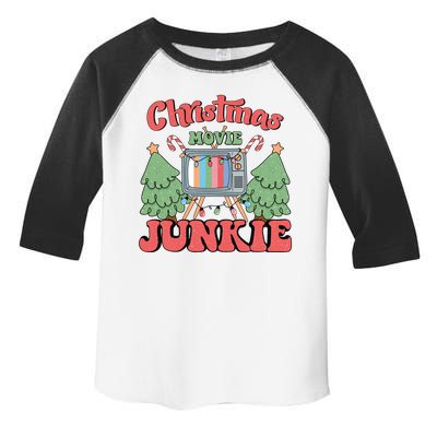 Christmas Movie Junkie Toddler Fine Jersey T-Shirt