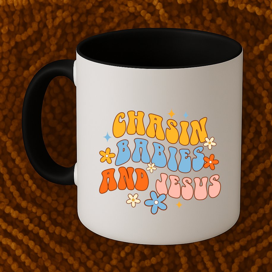 Christian Mom Jesus God Religious Chasin And Jesus Gift Mug
