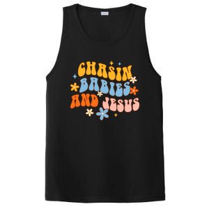 Christian Mom Jesus God Religious Chasin And Jesus Gift PosiCharge Competitor Tank