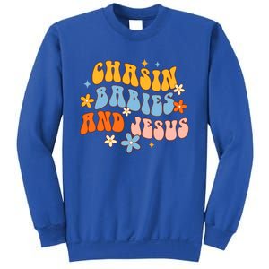 Christian Mom Jesus God Religious Chasin And Jesus Gift Sweatshirt