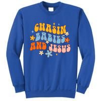 Christian Mom Jesus God Religious Chasin And Jesus Gift Sweatshirt