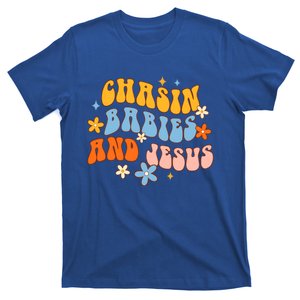 Christian Mom Jesus God Religious Chasin And Jesus Gift T-Shirt