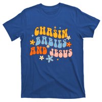 Christian Mom Jesus God Religious Chasin And Jesus Gift T-Shirt