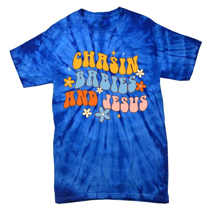 Christian Mom Jesus God Religious Chasin And Jesus Gift Tie-Dye T-Shirt