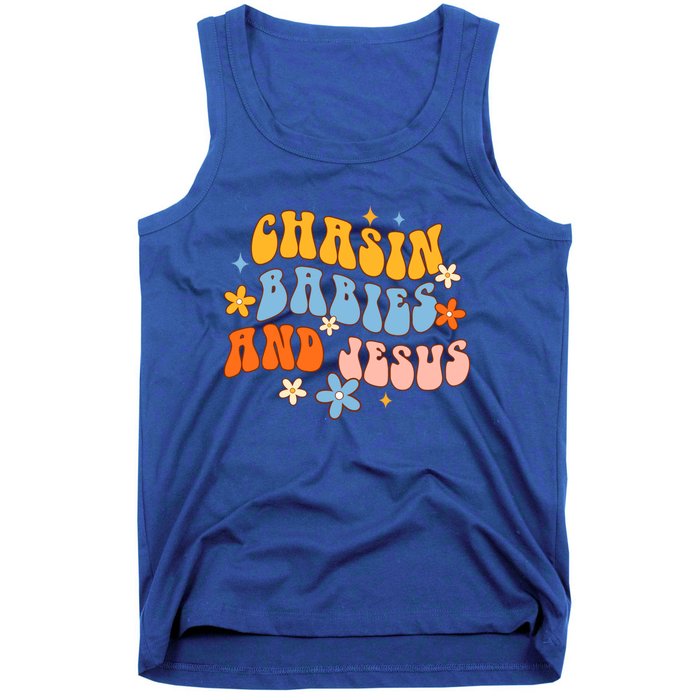 Christian Mom Jesus God Religious Chasin And Jesus Gift Tank Top