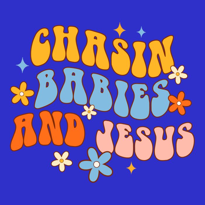 Christian Mom Jesus God Religious Chasin And Jesus Gift Womens T-Shirt