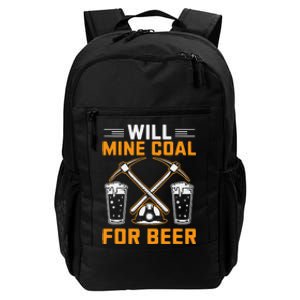 Coal Miner Job Profession Digging Occupation Coal Mining Daily Commute Backpack