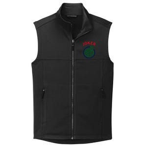 Chinese Mah Jong Joker Tile Mahjong Costume Collective Smooth Fleece Vest