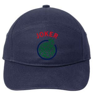 Chinese Mah Jong Joker Tile Mahjong Costume 7-Panel Snapback Hat