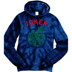 Chinese Mah Jong Joker Tile Mahjong Costume Tie Dye Hoodie