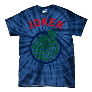 Chinese Mah Jong Joker Tile Mahjong Costume Tie-Dye T-Shirt