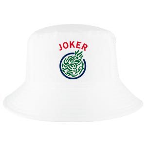 Chinese Mah Jong Joker Tile Mahjong Costume Cool Comfort Performance Bucket Hat