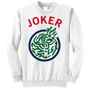 Chinese Mah Jong Joker Tile Mahjong Costume Sweatshirt