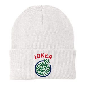 Chinese Mah Jong Joker Tile Mahjong Costume Knit Cap Winter Beanie