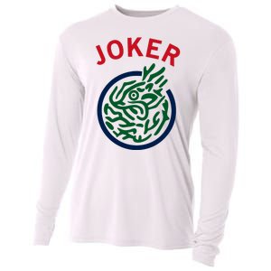 Chinese Mah Jong Joker Tile Mahjong Costume Cooling Performance Long Sleeve Crew