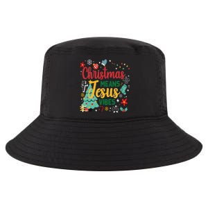 Christmas Means Jesus Vibes Xmas Women Christian Nativity Cool Comfort Performance Bucket Hat