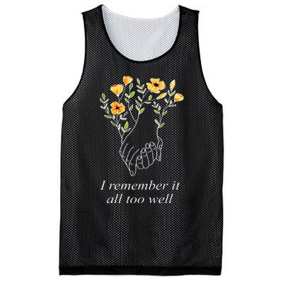 Cozy Memories Knit All Too Well Mesh Reversible Basketball Jersey Tank