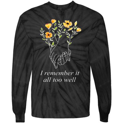 Cozy Memories Knit All Too Well Tie-Dye Long Sleeve Shirt