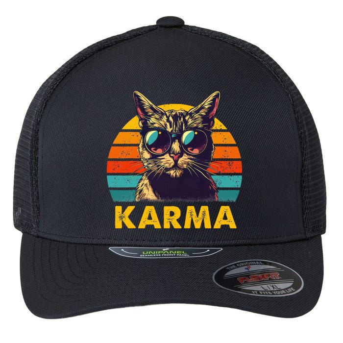 Cat Music Karma Flexfit Unipanel Trucker Cap