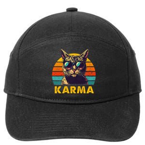 Cat Music Karma 7-Panel Snapback Hat