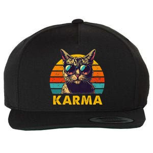 Cat Music Karma Wool Snapback Cap